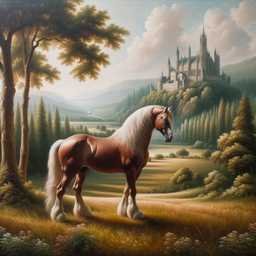 a horse, painting, renaissance style generated by DALL·E 2